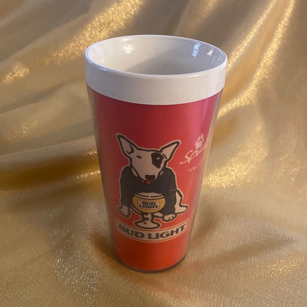 1986 Spuds MacKenzie - The Original Party Animal Bud Light Insulated Cup